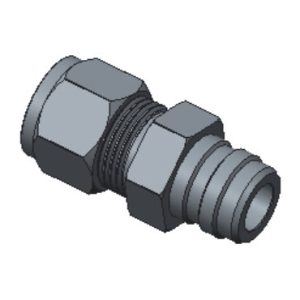QF Series Hy-Lok Tube Stem Connector Fittings